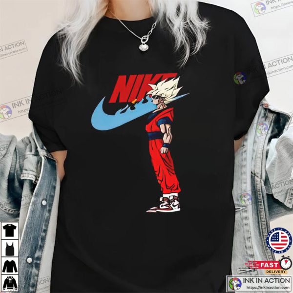 Goku Nike Dragon Balls Anime Unisex T-shirt