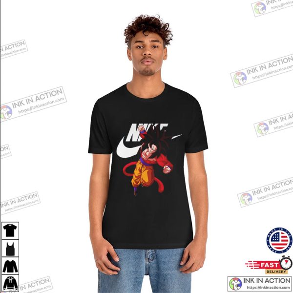 Hot Nike Son Goku GT Dragon Ball Shirt