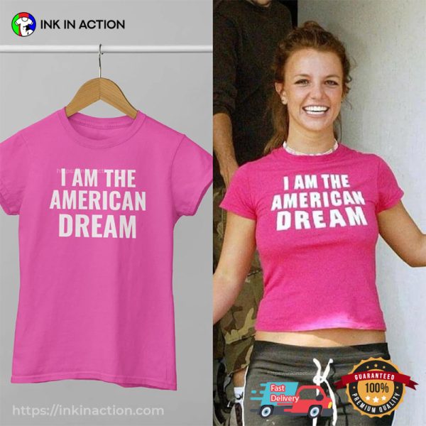 I Am The American Dream Britney Spears Photo T-shirt