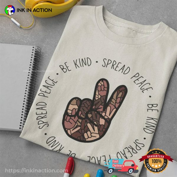 International Day Of Peace, Peace Hands Spread Peace Teacher T-Shirt