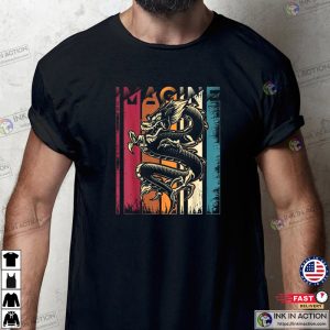 Imagine Dragon Vintage Cool Art T Shirt 1