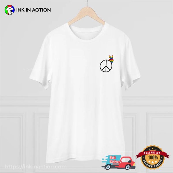 International Peace Day Peace Symbols LGBTQ T-Shirt