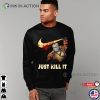 Jason Voorhees Nike Big Swoosh Just Kill It Halloween Graphic Tees