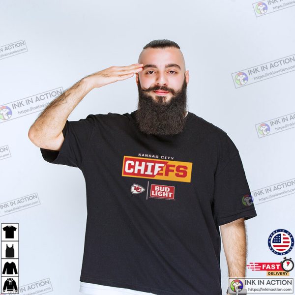 Kansas City Chiefs NFL x Bud Light T-Shirt