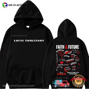 Louis Tomlinson Faith In The Future Tour, Louis Tomlinson Tour 2023 Shirt