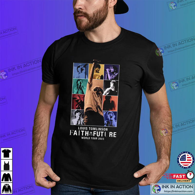 Faith In The Future Tour 2023 T-Shirt, Louis Tomlinson Tour 2023 Shirt