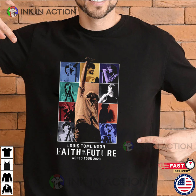 Louis Tomlinson Faith In The Future Music Tour 2023 T-Shirt