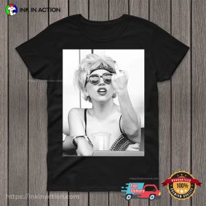 Lady Gaga Retro Vintage Funny T Shirt 3