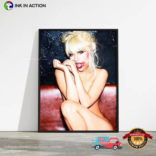 Lady Gaga Sexy Wall Art