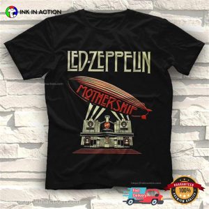 Led Zeppelin Mothership Rock Song T Shirt 3