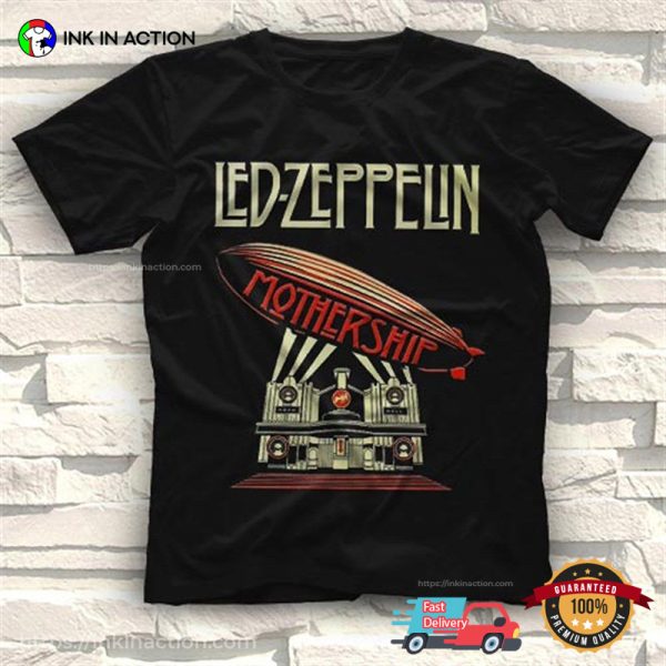 Led Zeppelin Mothership Rock Song T-shirt