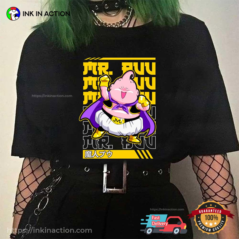 Majin boo t discount shirt