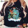 Mike And Sully Monsters Inc Merry Xmas Comfort Colors Tee