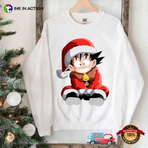 Merry Xmas Goku Dragon Ball Z Christmas Dragon Ball Shirt