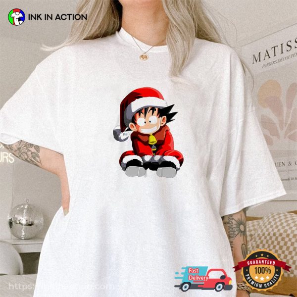 Merry Xmas Goku Dragon Ball Z Christmas Dragon Ball Shirt