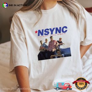 NSYNC I Want To You Back Shirt