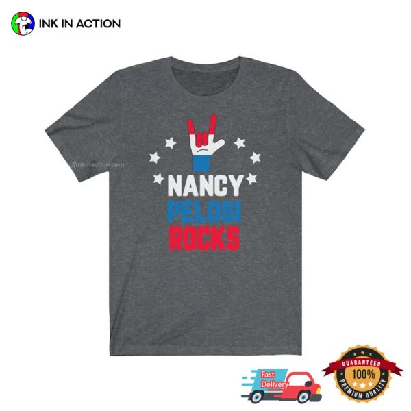 Nancy Pelosi Rocks Madam Speaker T-Shirt