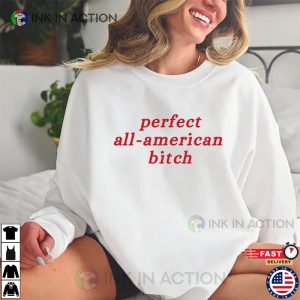 Olivia Rodrigo Song All American Bitch Basic Shirt 1