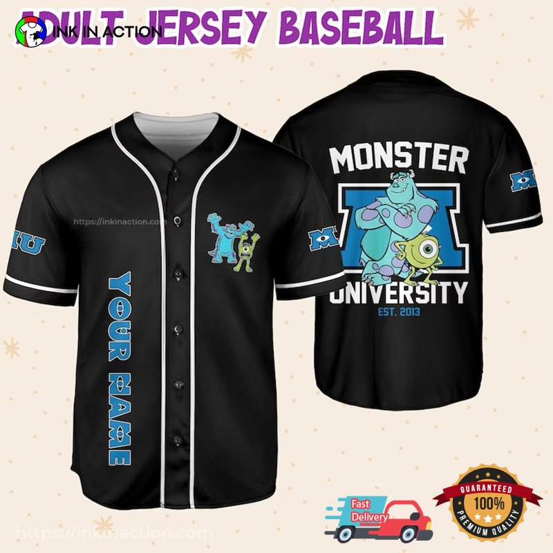 Monsters Mike Baseball Jersey