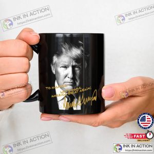 Personalized President Donald Trump Autographed Mug 3