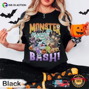 Retro Comfort Colors Disney Monster Bash Halloween Monsters Inc Shirt