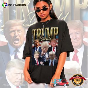 Retro Donald Trump 90s Donald Trump Homage Trump Tee Shirt