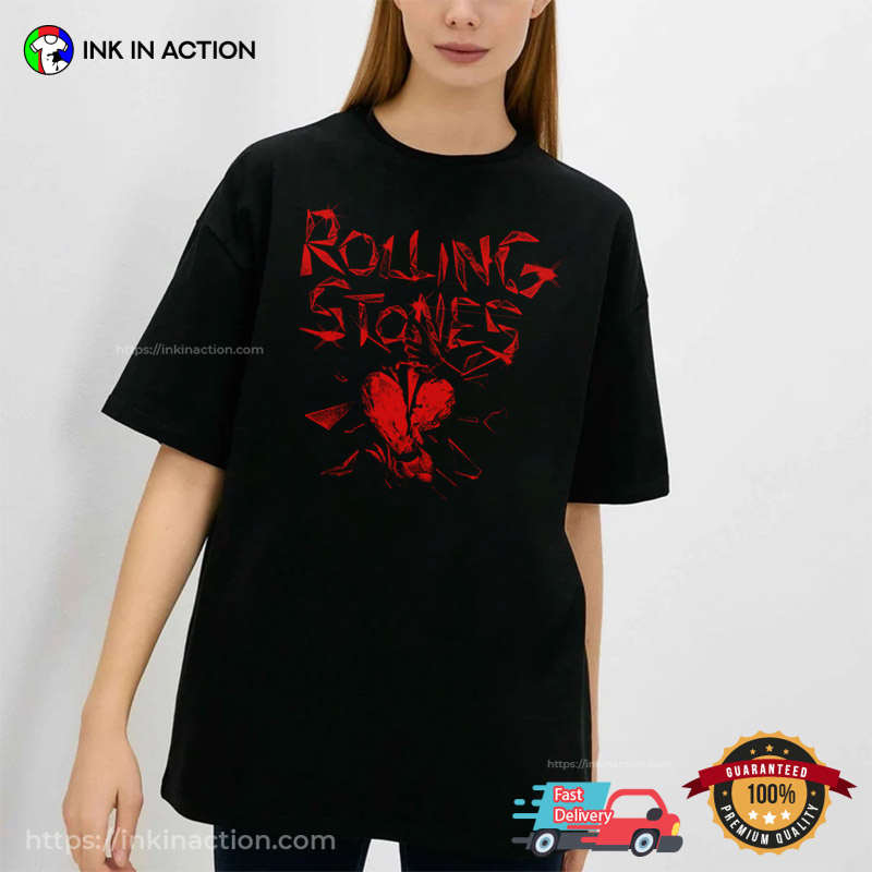  Official The Rolling Stones Exclusive Prism Heart