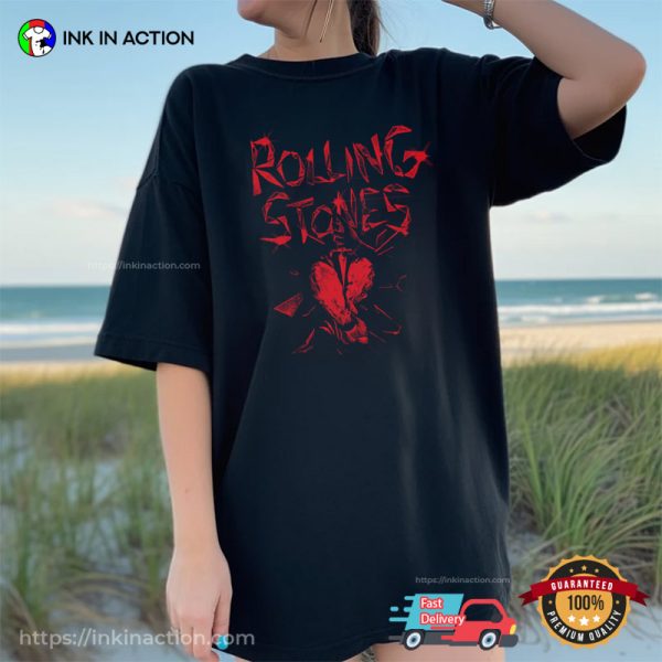 Rolling Stones Prism Heart Hackney Diamonds T-Shirt