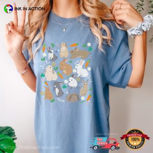 Rabbits And Carrots Comfort Colour Tee