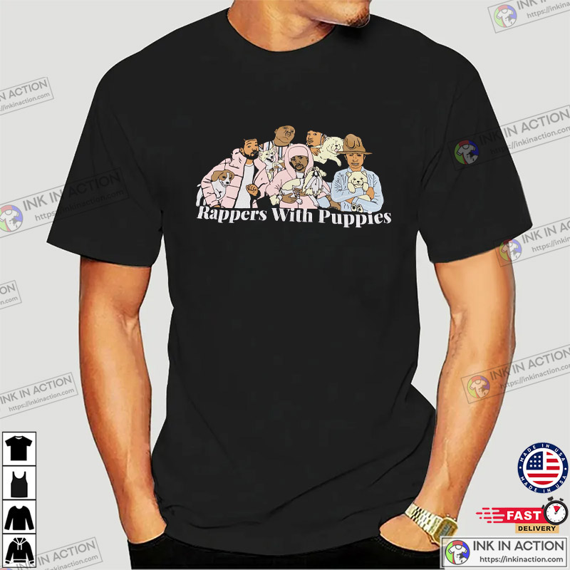 Rappers With Puppies Drake Album T-Shirt - Print your thoughts. Tell your  stories.