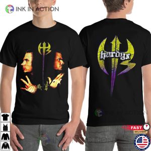 Retro 90s Matt And Jeff Hardy Wrestling 2 Sided Shirt