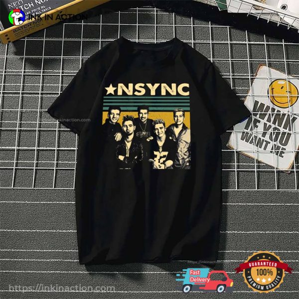 Retro 90s Nsync Band Unisex Gift Shirt