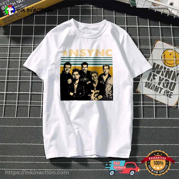 Retro 90s Nsync Band Unisex Gift Shirt