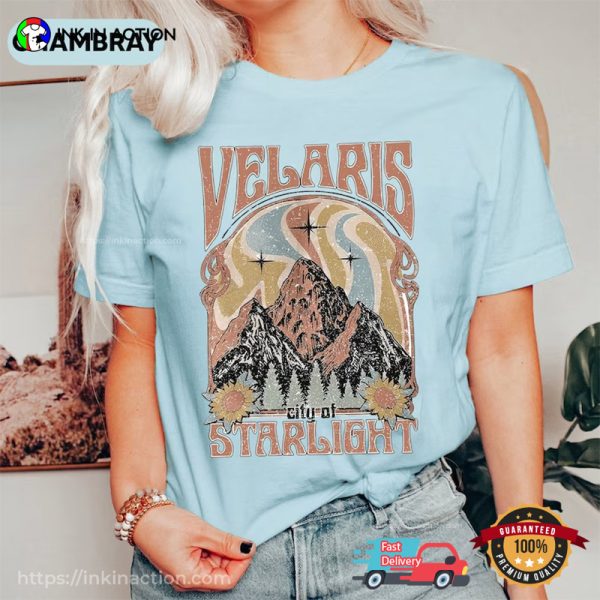 Retro Velaris City Of Starlight Comfort Colors Shirt