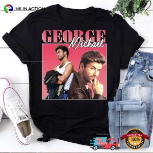 Retro George Michael 80s Tee