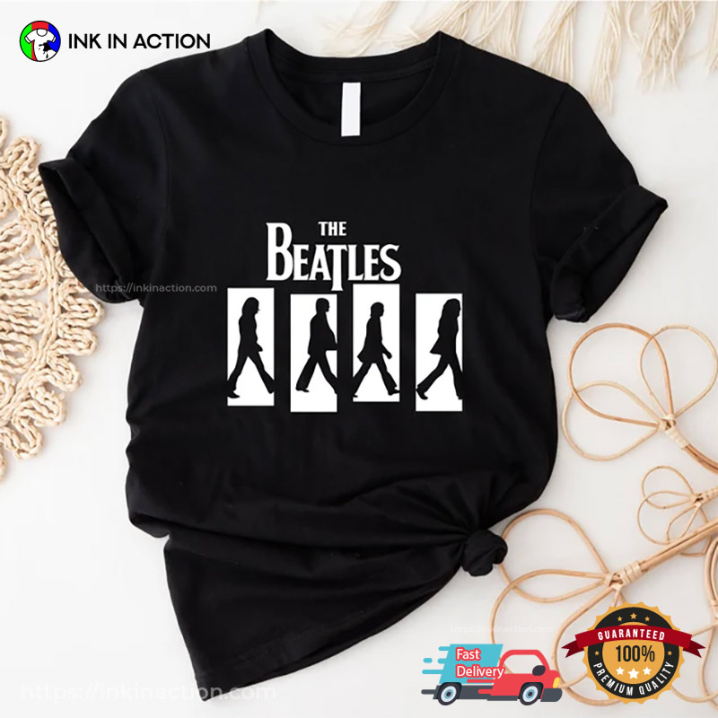 Rock And Roll The Beatles 80s Rock Star Tee - Ink In Action