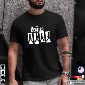 Rock And Roll The Beatles 80s Rock Star Tee