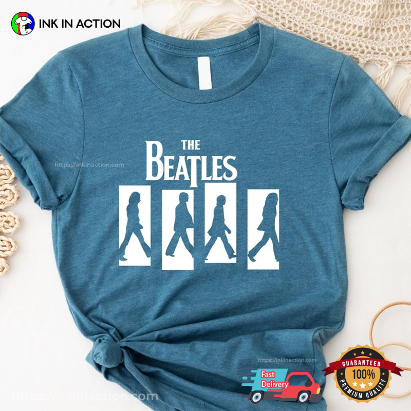 Rock And Roll The Beatles 80s Rock Star Tee - Ink In Action