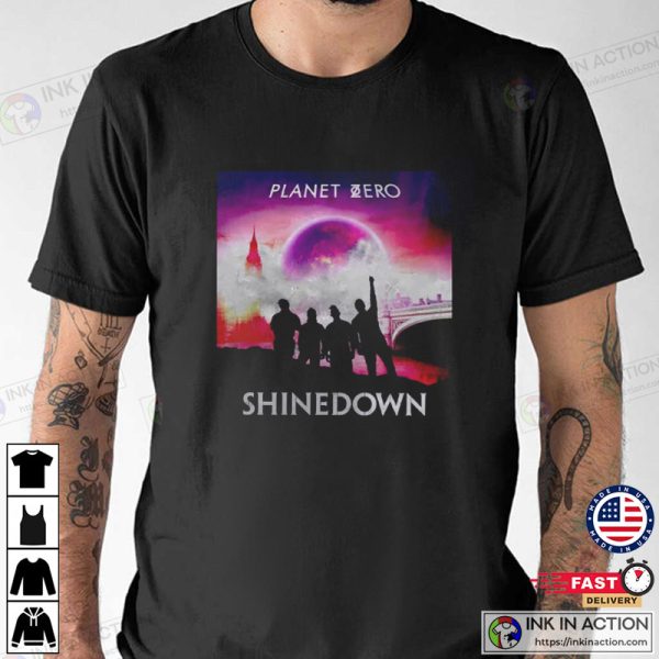 Shinedown Planet Zero, Shinedown Tour 2023 T-shirt