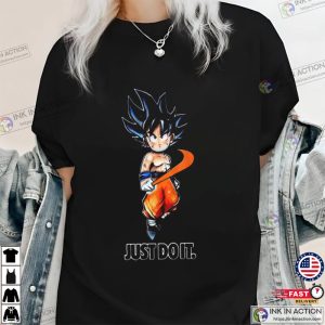 Son Goku Nike Just Do It Dragon Ball Z Shirt