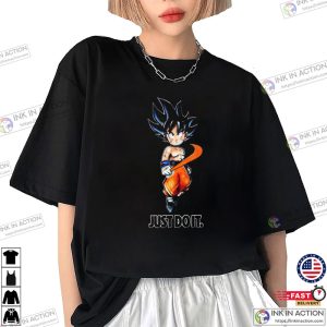 Son Goku Nike Just Do It dragon ball z shirt 3