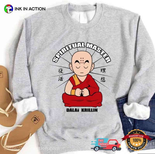 Spiritual Master Dalaï Krillin Dragon Ball Shirt