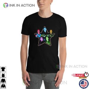 Star Colors Black NSYNC Tee Shirt