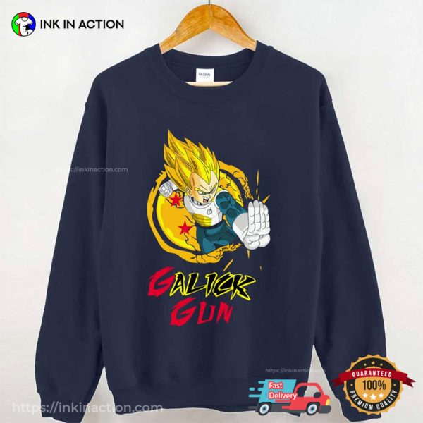 Super Sayan Galick Glin Dbz Vegeta Shirt