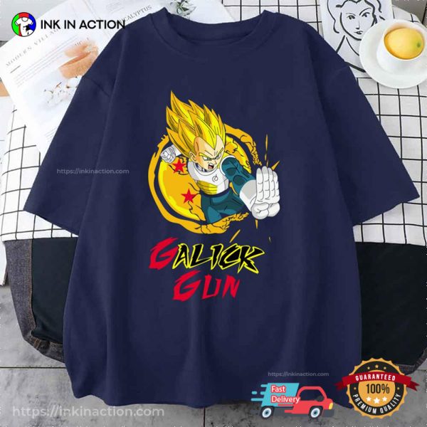 Super Sayan Galick Glin Dbz Vegeta Shirt