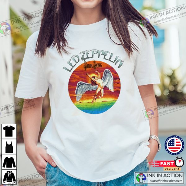 Swan Song Led Zeppelin Vintage Tee