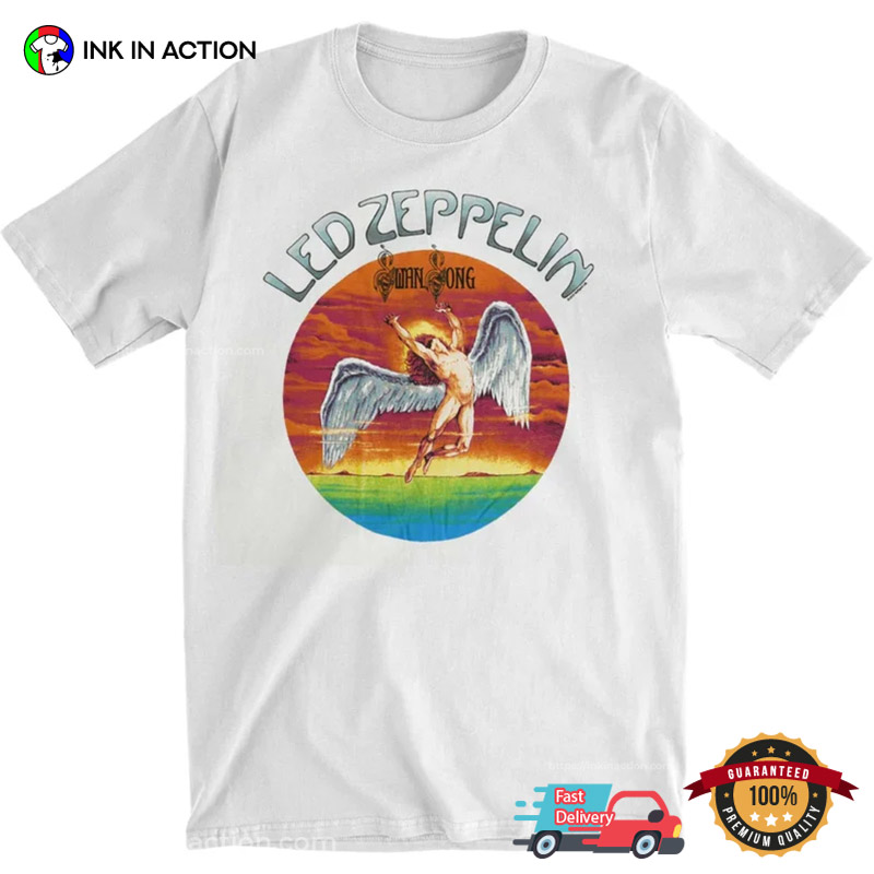 T shirt led zeppelin vintage hot sale