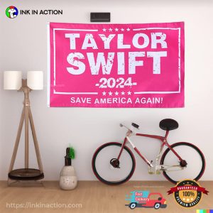 Taylor Swift 2024 Flag, Funny Party Swift Wall Tapestry Decor