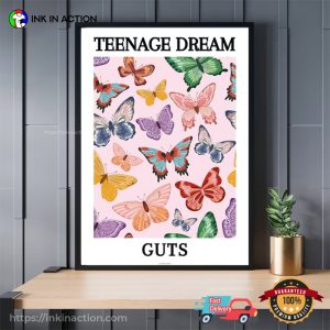 Teenage Dream GUTS Olivia Rodrigo Poster