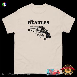 The Beatles Revolver Song Retro Basic T-Shirt - Ink In Action